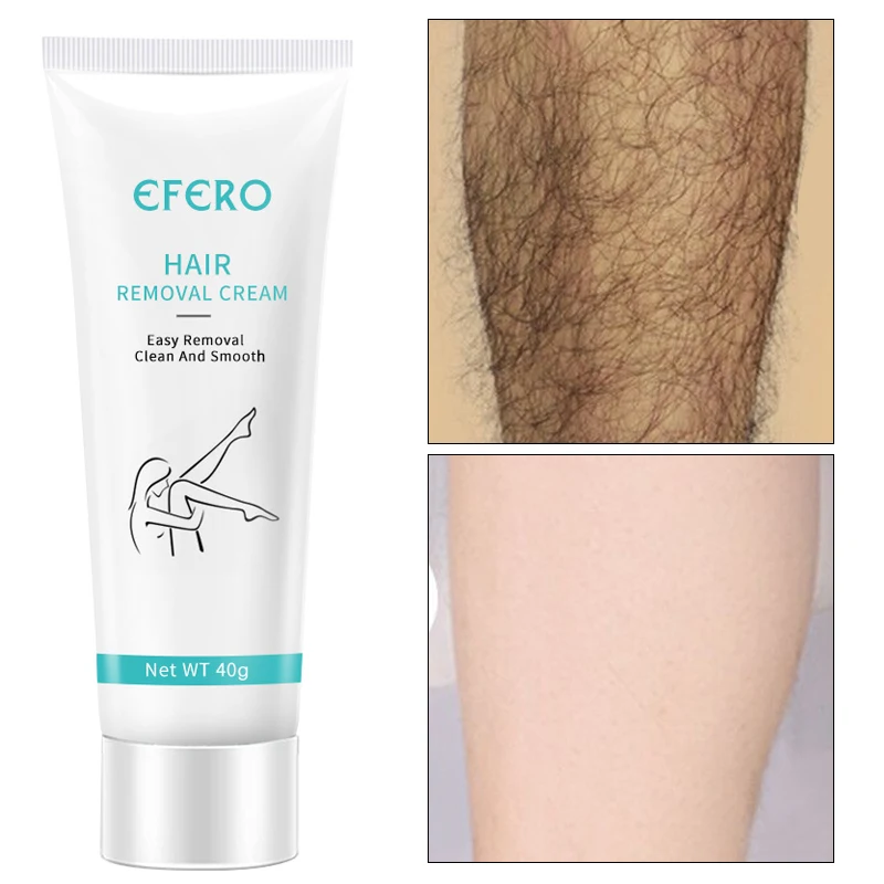 EFERO, 1 шт., крем для удаления волос для мужчин и женщин, крем для удаления волос с рук и ног, крем для удаления волос, крем для удаления волос