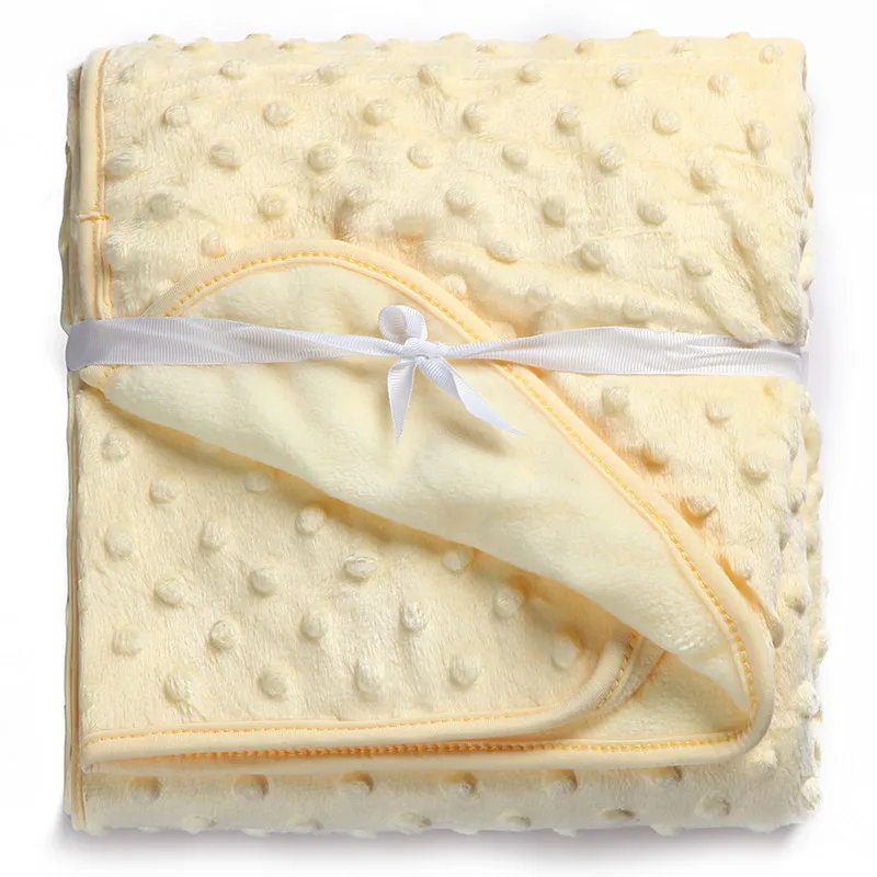Super Soft Baby Blanket 100*75cm Newborn Animal Velvet High Quality Roupa de bebe Boy Girl Coral Fleece Dot Floral Star Heart