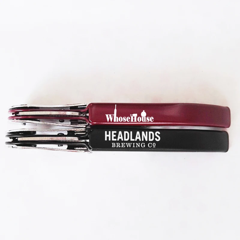 

Custom Logo Printed 3 in 1 Wine Corkscrew, Bottle Opener and Knife Personalized Bottle Opener & Wine Tool Corporate Gifts 100pcs