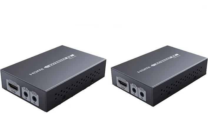 HDBaseT HDMI удлинитель 4 к X 2 3D HDBaseT HDMI ir удаленного удлинитель сетевого кабеля ретранслятор по RJ45 CAT5E/6 1,4 В до 70 м