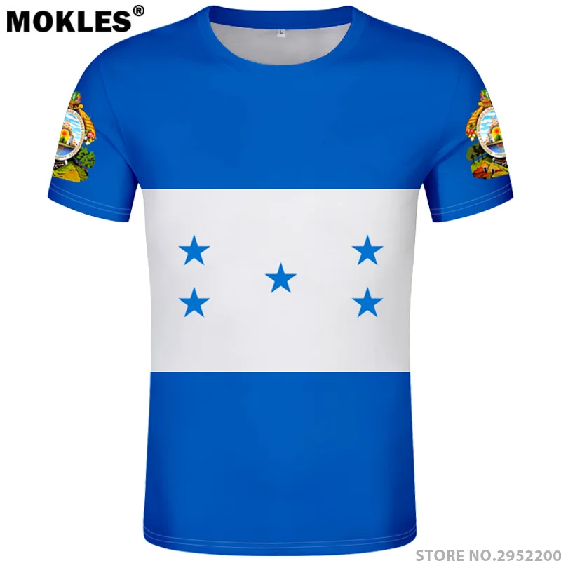 HONDURAS t shirt diy free custom made name number hat t shirt nation