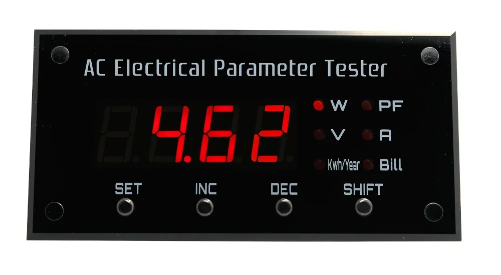 EPM1100 ваттметр/цифровой панельный амперметр/измерители мощности/Электрический тестер 110 V/10A/Pit установленный