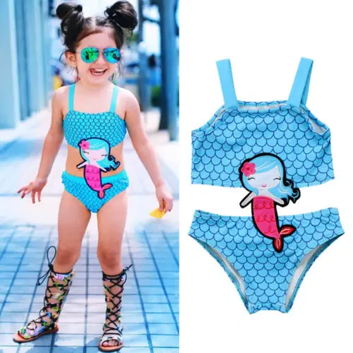 blue mermaid swimsuit
