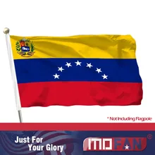 MOFAN Venezuela Flag 7 Star полиэстер с 2 латунными Люверсами