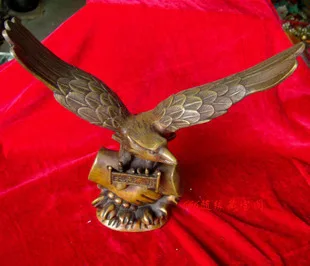 

A brass Eagle Wang decoration business
