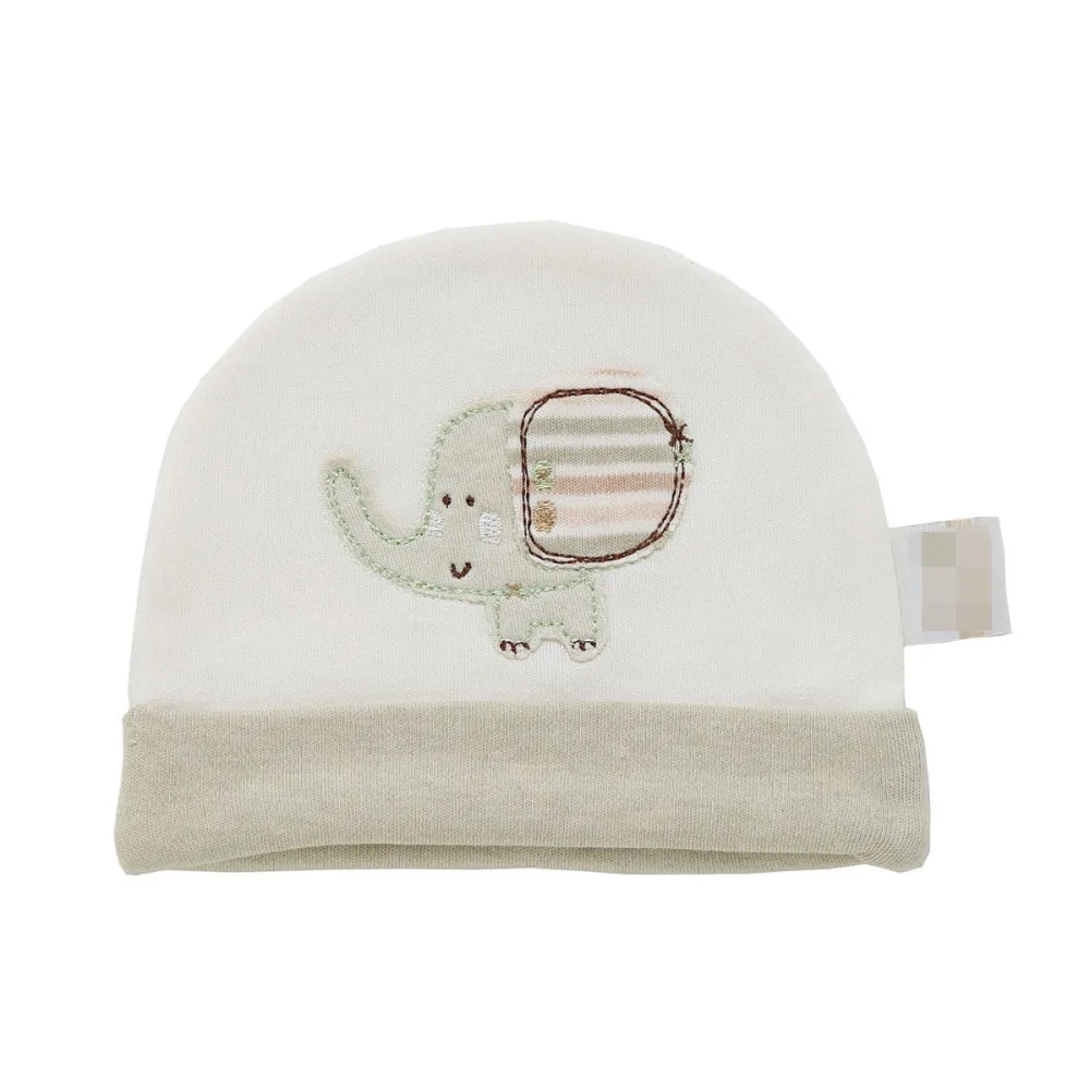 LionBear новорожденный шляпа детская шапочка для мальчика милый органический хлопок от 0 до 3 месяцев мягкие шапочки для маленьких девочек шапки Детские аксессуары
