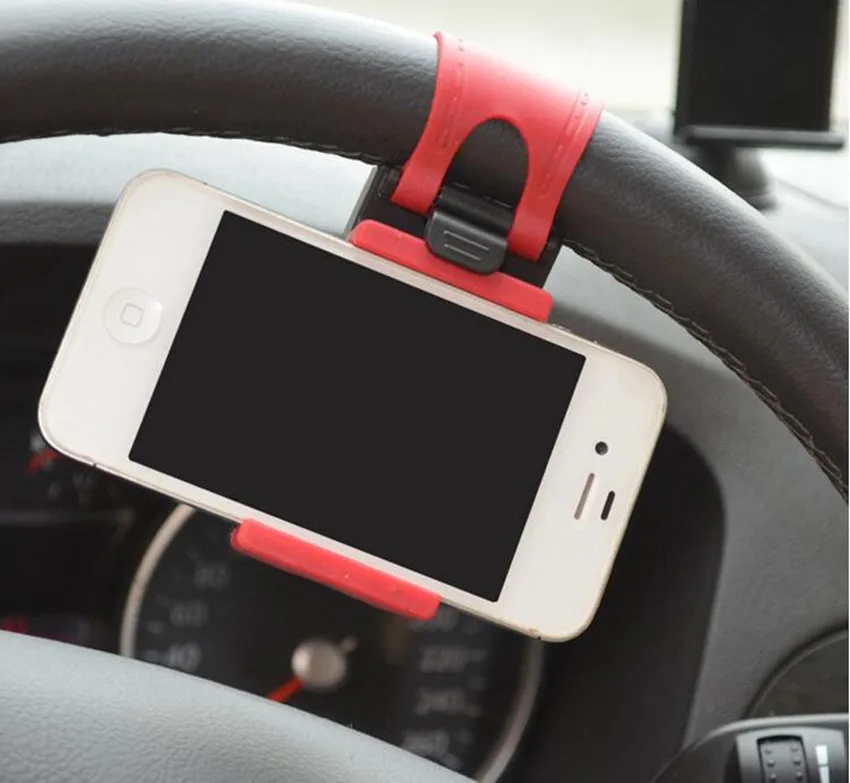 Car Phone Holder Steering Wheel Clip Phone Holder Stand
