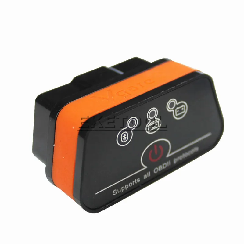 Высокая функция OBD OBDII инструмент ELM327 Bluetooth Vgate iCar2 работает Android/PC переключатель сброса функции ELM 327 OBD2 интерфейс