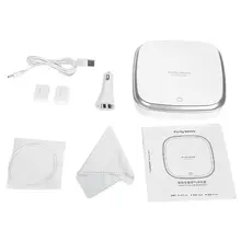 USB умный сенсорный очиститель воздуха автомобильный ионизатор Анион автомобильный очиститель воздуха дымовой пыли портативный Воздухоочиститель для домашнего использования автомобиля