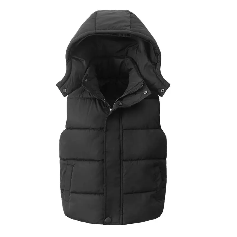Kids Hooded Waistcoat Jacket - Image 2