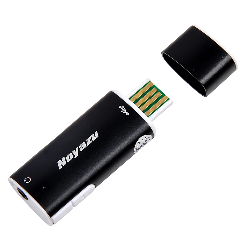 Noyazu V17 маленький USB диктофон цифровой портативный мини MP3 плеер 8 Гб|recording usb|digital audio