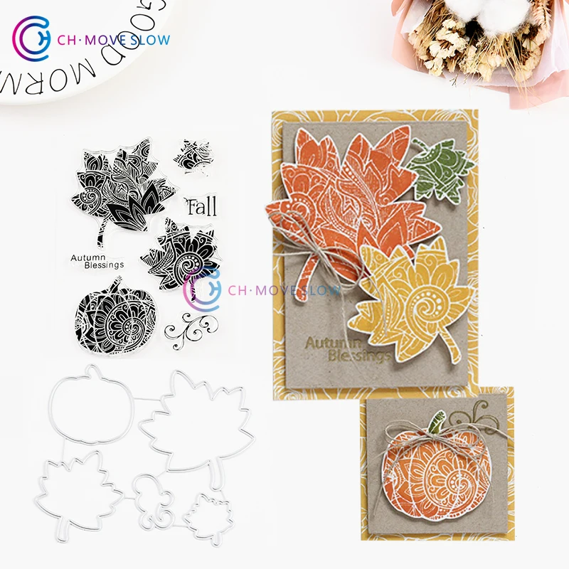 3 X Metal Leaves Cutting Dies Stencils DIY Scrapbooking Decor Paper Cards