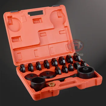 

Oversea 23pcs Excellent Front Wheel Drive Bearing Removal Adapters Puller Pulley Installation Service Tools for Car