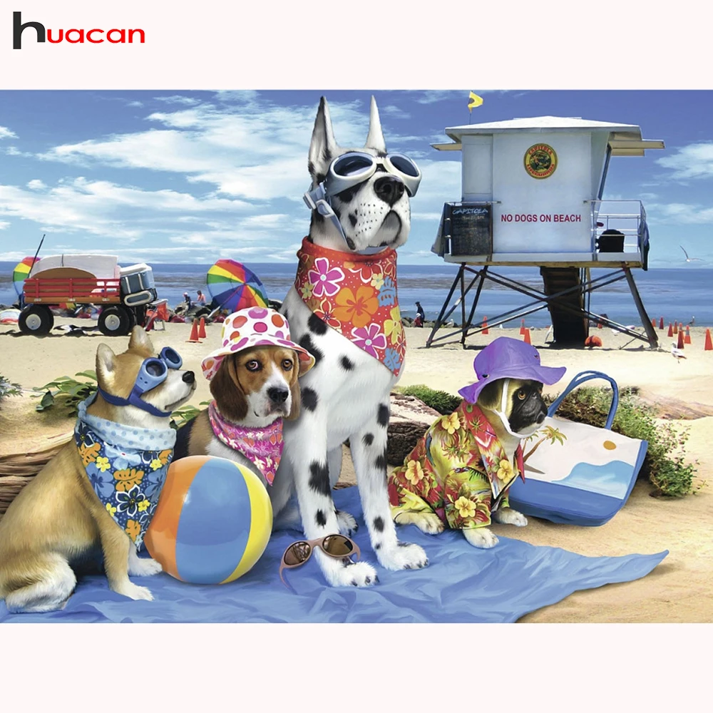 

DIY Diamond Embroidery Full Square Dogs Diamond Painting Cross Stitch Rhinestone Diamond Mosaic Picture Rhinestones Home Decor