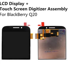 New LCD Display Touch Screen Digitizer Panel Glass Lens Sensor Assembly For BlackBerry Q20 Replacement Repair Part FreeShipping