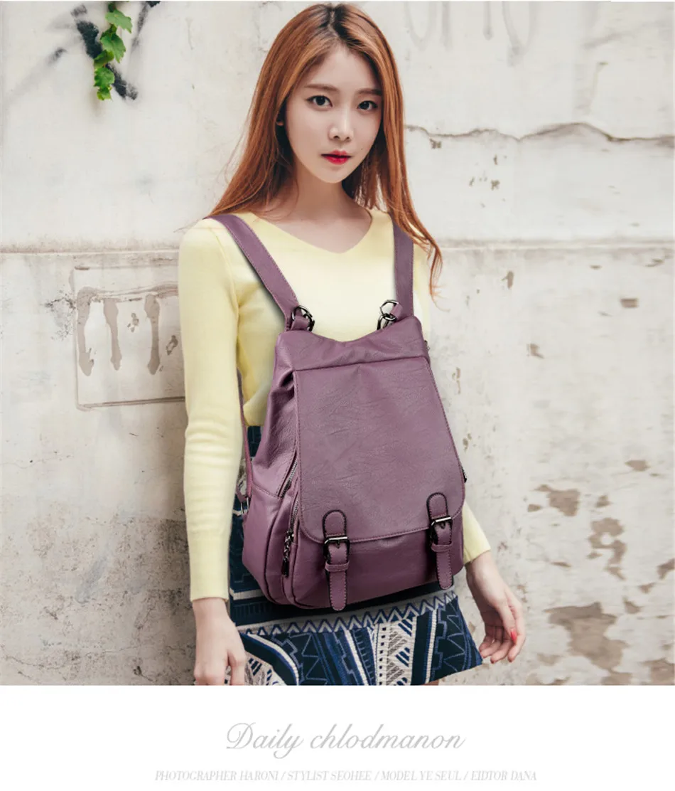 3 em 1 Multifunções Mochila Mulheres Mochila