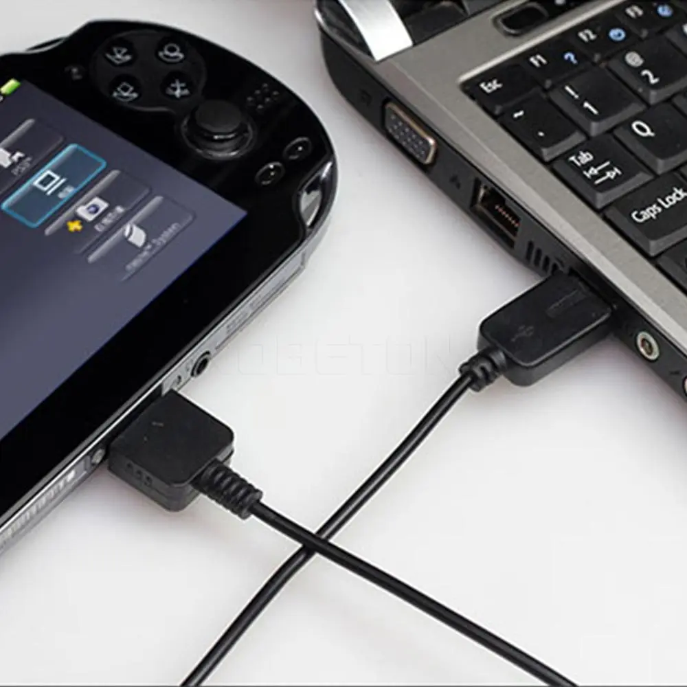 

2017 Newest 2 in 1 USB Data Transfer Sync Charger Cable Cord For Sony PS Vita For PSV