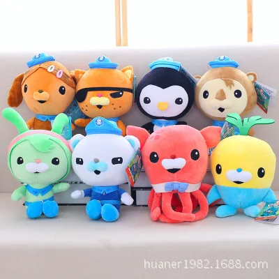 30cm united kingdom anime octonauts toys captain barnacles kwazii