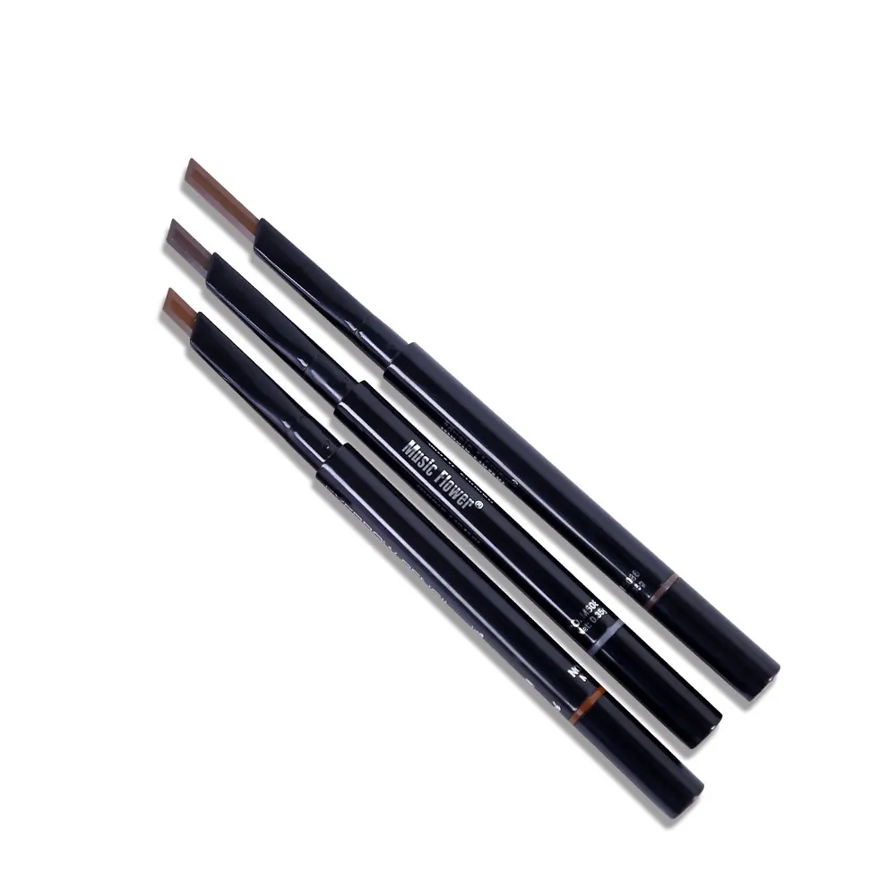 Three-in-one triangle chopper eyebrow pencil waterproof and sweat-proof eyebrow pencil eye makeup