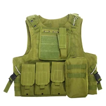 Открытый тактический жилет Система переноски военного снаряжения Военная Униформа Мульти Карманы Охота Оксфорд Airsoft Waregame Пейнтбол оборудования