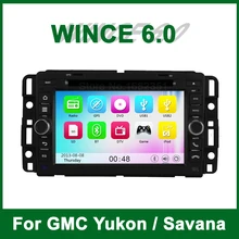Car DVD Player GPS for GMC Yukon Savana Sierra Tahoe Acadia Chevrolet ExpressTraverse with Radio BT