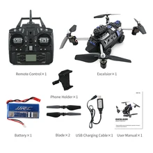 Newest JJRC H40WH RC Quadcopter 2.4G 4CH 6Axis Drone With WIFI Camera Air And Ground Mode Headless Mode Helicopter VS H37