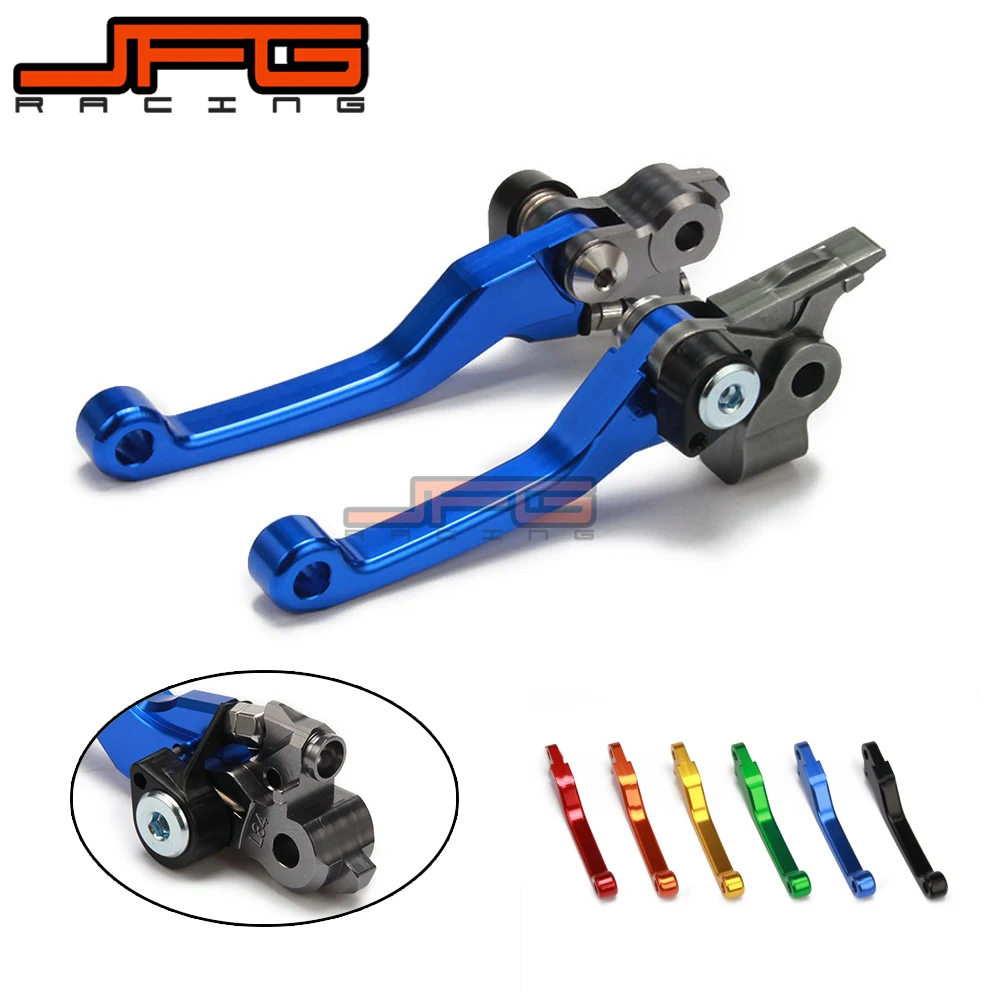 Ceny Motocykl 2020 nowy CNC dźwignia sprzęgła hamulca dla Husqvarna TC125 TC250 FC FE TE 250 300 350 350S 501 501S TX300 FX350 FX450