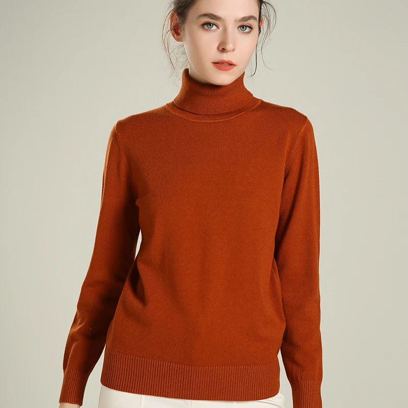 Spring and Autumn Ms. Monochrome Slim Sweater is soft and comfortable with a large variety of colors 