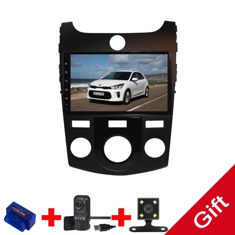 

Android 9.0 Octa Core Fit KIA CERATO Manual A/C 2008 2009 2010 2011 2012 PX5/PX6 Car DVD Player Navigation GPS Radio
