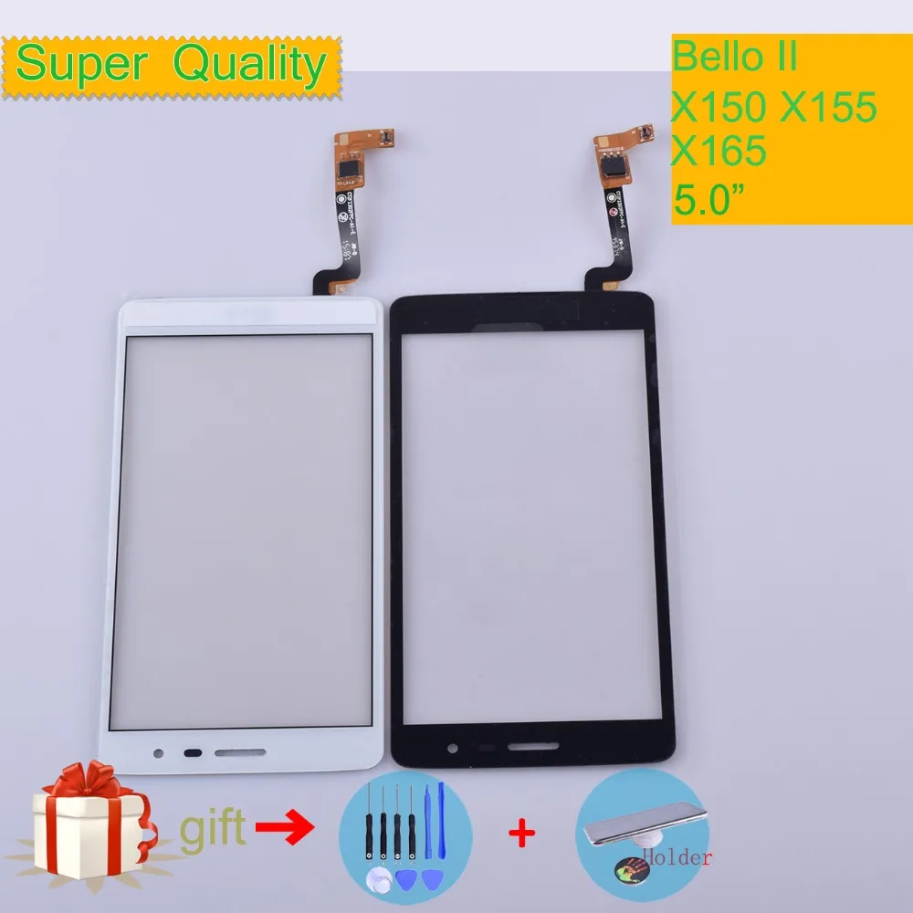 X165 для LG Bello II X150 X155 сенсорный экран Сенсорная панель дигитайзер Переднее стекло