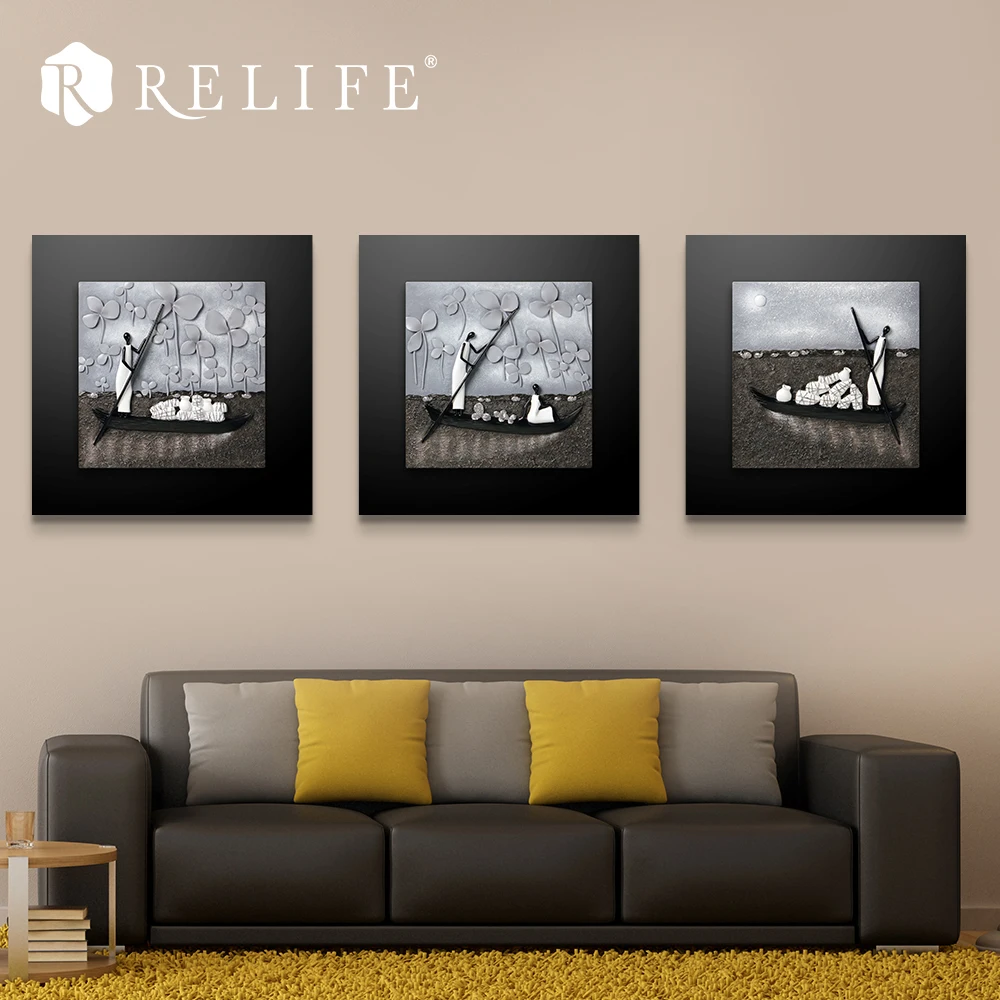 

Harvest Landscape Handpainted Decorative Wall Art Paintings for Living Room