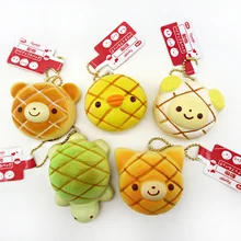 Kuutti мягкий милый ананас хлеб стиль животное мягкий Rilak медведь утка овца собака черепаха мини Мягкий Kawaii телефон ремни