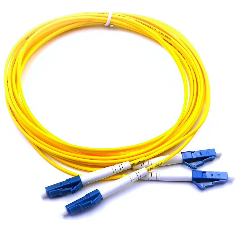 ZQ House LC-FC Dual-Core Single Mode Fiber Optic Jumper 3m Durable Length ZQ House LC-FC Dual-Core Single Mode Fiber Optic Jumper 3m Durable Length