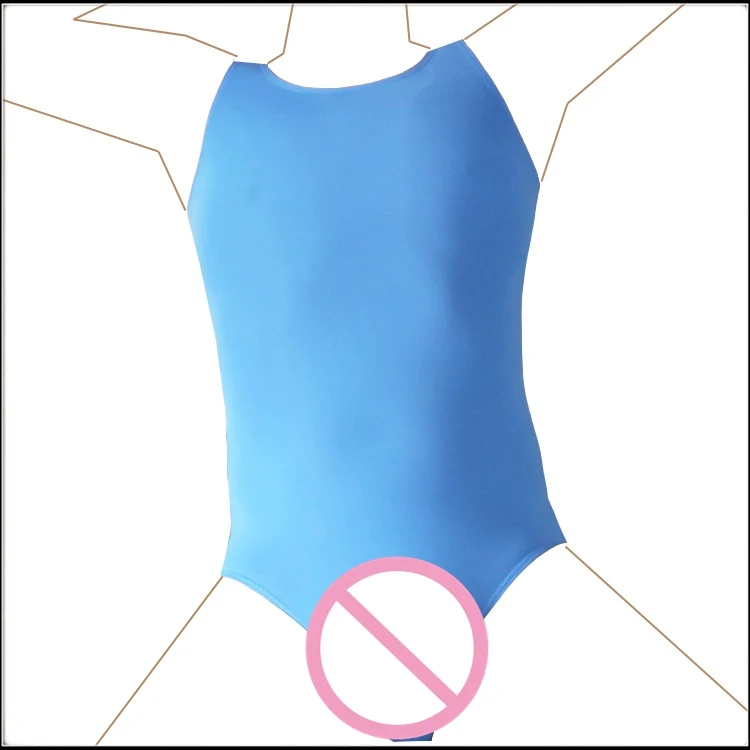 2017 Men's Comfortable Penis Cock Sleeve Bodysuit Swimsuits Soft Leotard Unitards Cozy Underwear briefs 4