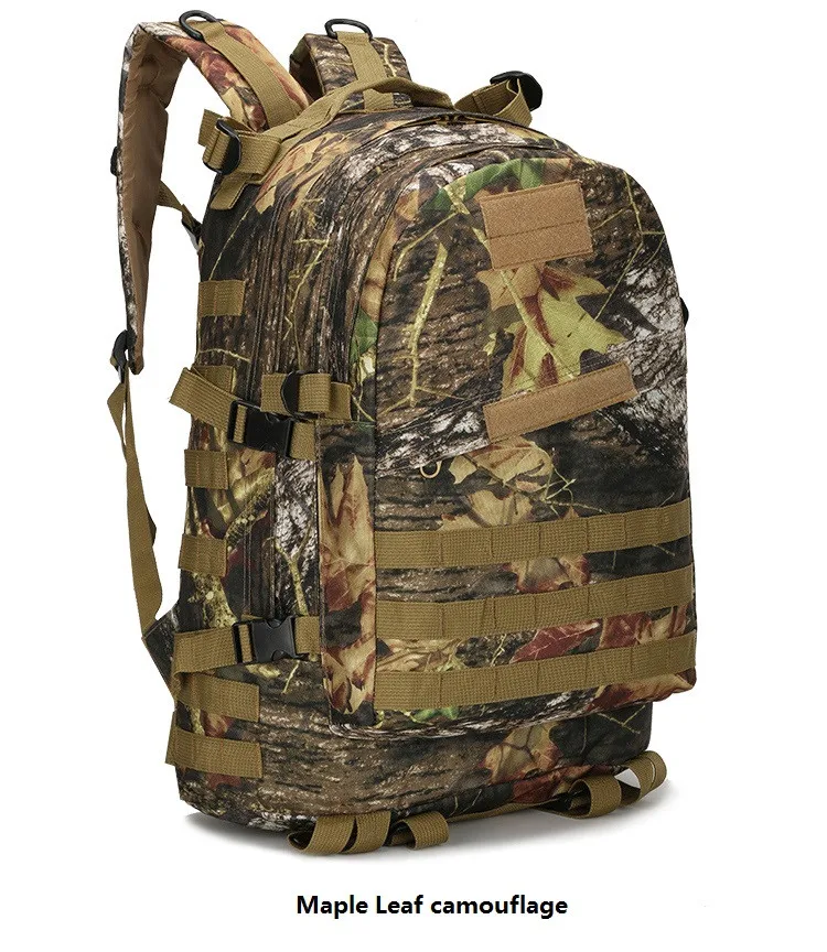 Outdoor Tactical Backpack 45L Large Capacity Molle Army Military Assault Bags Camouflage Trekking Hunting Camping Hiking Bag | Спорт и
