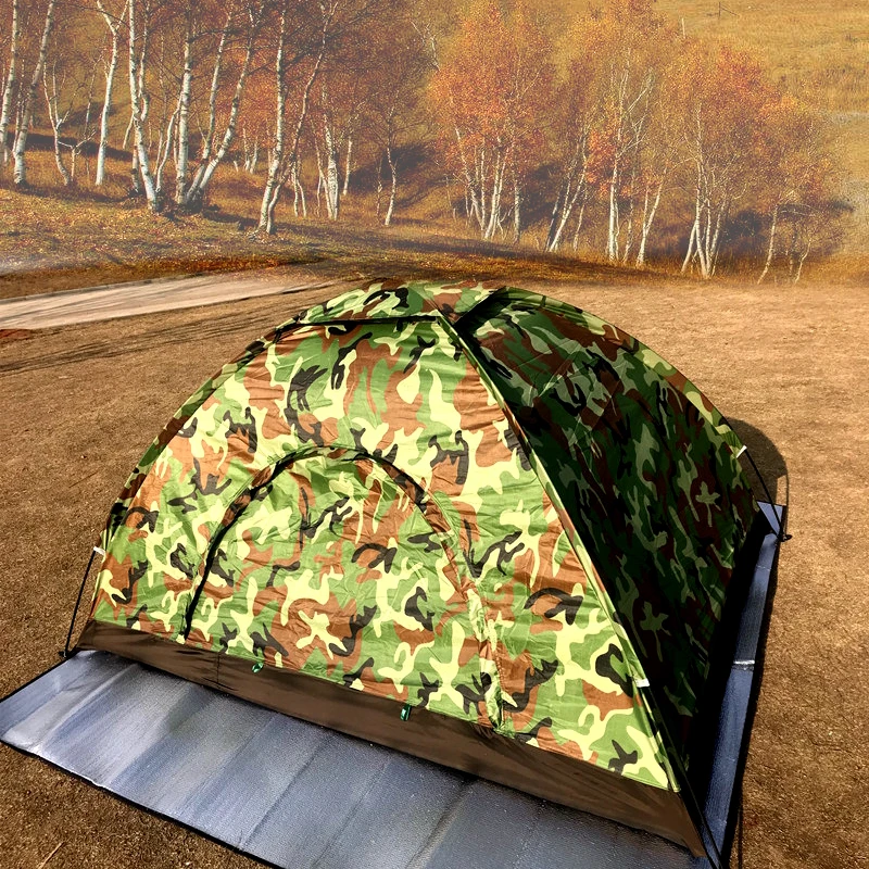 Barraca de Acampamento Barracas de Praia ao ar Viagens à Prova de Vento Barracas ao ar Pessoas Única Camada Livre Impermeável Toldo Tenda Verão Pop up 2-3 25 High Quality Esporte e Lazer