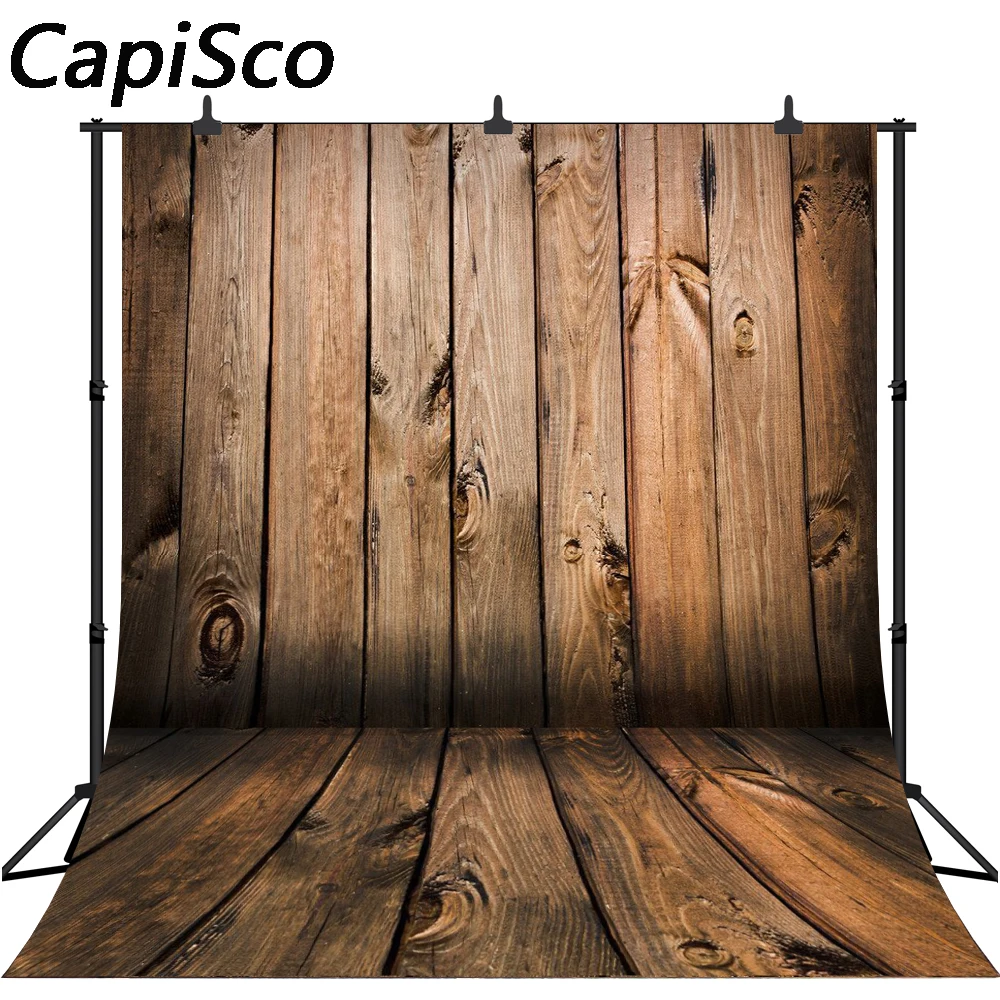 

Capisco Vinyl backdrops Customized computer Printed photography background for photo studio Photo background Wood Floor