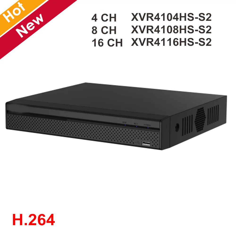 

4CH 8CH 16CH XVR4104HS-S2 XVR4108HS-S2 XVR4116HS-S2 H.264 Penta-brid 720P Compact 1U Digital Video Recorder For CCTY IP systems