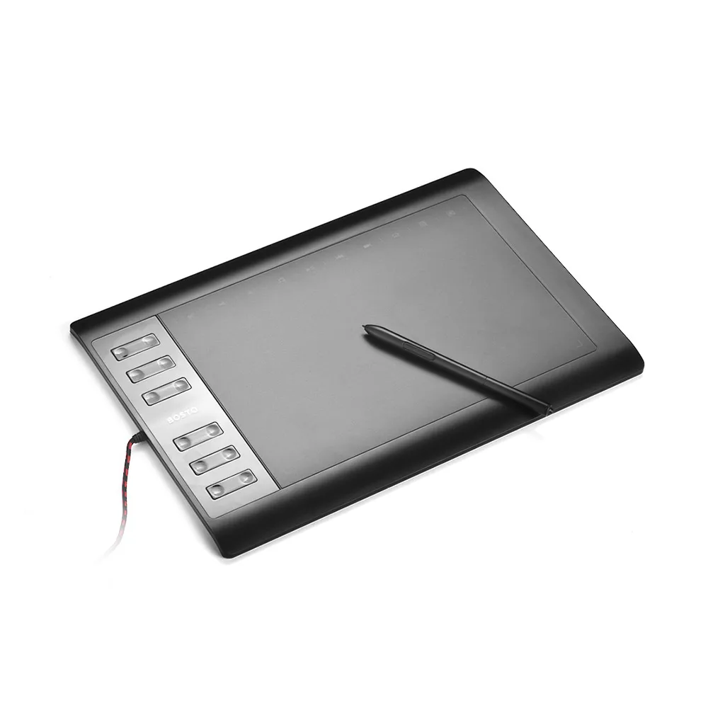 Bosto 1060 Plus 1060 plus, цифровой планшет, графический планшет, доска для рисования, покраска, доска для письма, Pad 10 ''* 6'', 8192 уровень давления