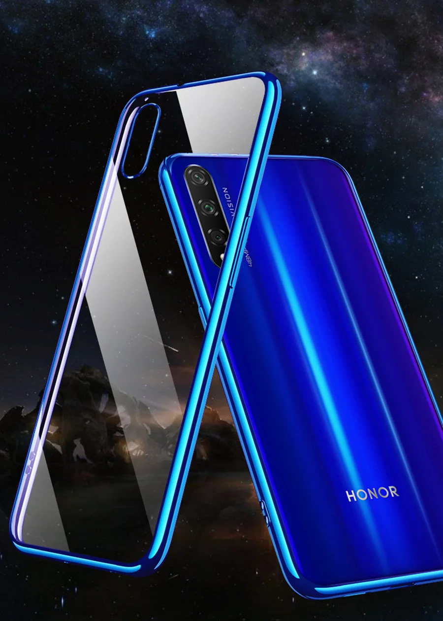 Чехол для huawei Honor 20 Pro 20i View 20 с 3D лазерным напылением, силиконовый мягкий чехол из ТПУ с яркими кристаллами на заднюю панель телефона для Honor 20, чехол