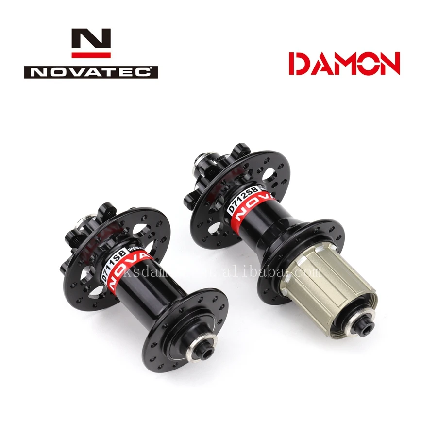 

Novatec D711SB D712SB Mountain Disc 24 28 32 Hole Bicycle Hub Mtb Aluminum Alloy 11S Hub With Quick Release Black Red Gold White