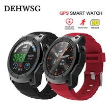 GPS Bluetooth 4.0 Smart watch 32GB TF SIM card SMS Reminder siri Multi-mode Sports Monitoring Wristwatch For xiaomi huawei ios