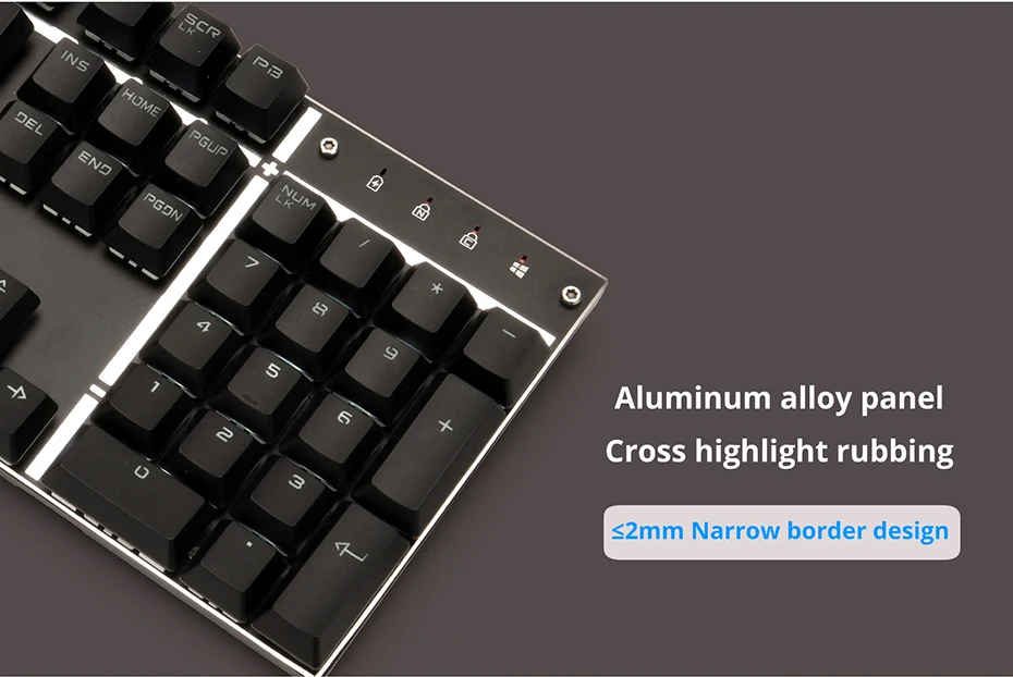Ajazz A3008 2.4G Wireless Mechanical Keyboard & Mouse Combos White Backlit Blue Switches Keyboard 1600DPI Mouse  (4)