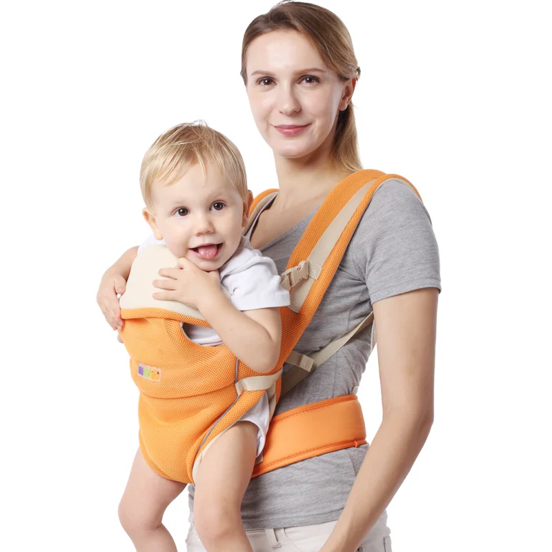 

Happy Bear 2018 New Cotton 2-24 Months Multifunctional Back Front Facing Baby Carrie Ergonomic Baby Sling Backpack Kangaroos