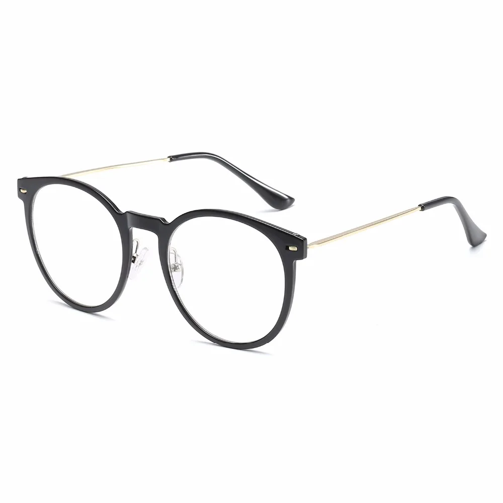 High End Retro Round Prescription Optical Myopia Glasses Frames Unisex