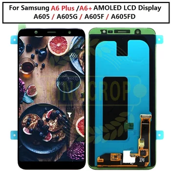 

For Samsung Galaxy A6 Plus 2018 LCD Touch Screen Digitizer Assembly For Samsung A6 Plus A6+ LCD A605 A605fd A6plus lcd