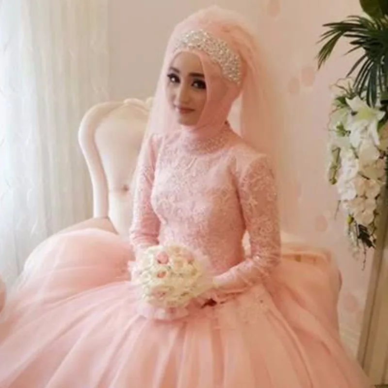 Gorgeous-Arab-Muslim-Wedding-Dress-Custom-Made-Lace-Appliques-Wedding-Gowns-High-Neck-Long-Sleeve-Hijab (1)