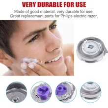 3 шт./компл. Профессиональный Бритва головка сменные лезвия для бритвы головка для Philips Norelco HQ8