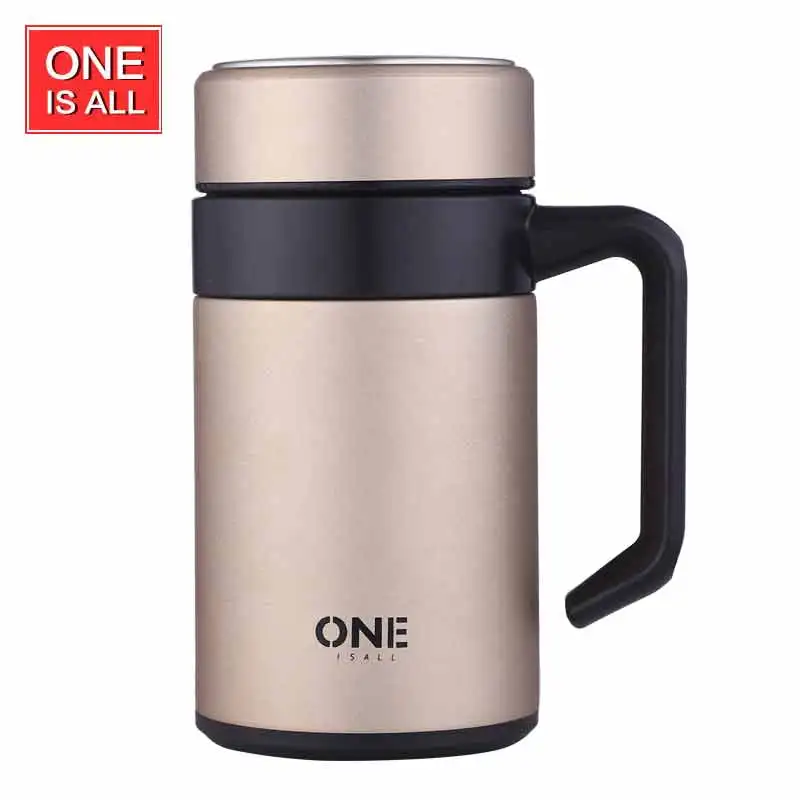 Buy Office Thermos Bottle 400ml Men Vacuum Flasks Drink Tea Thermoses Cup with