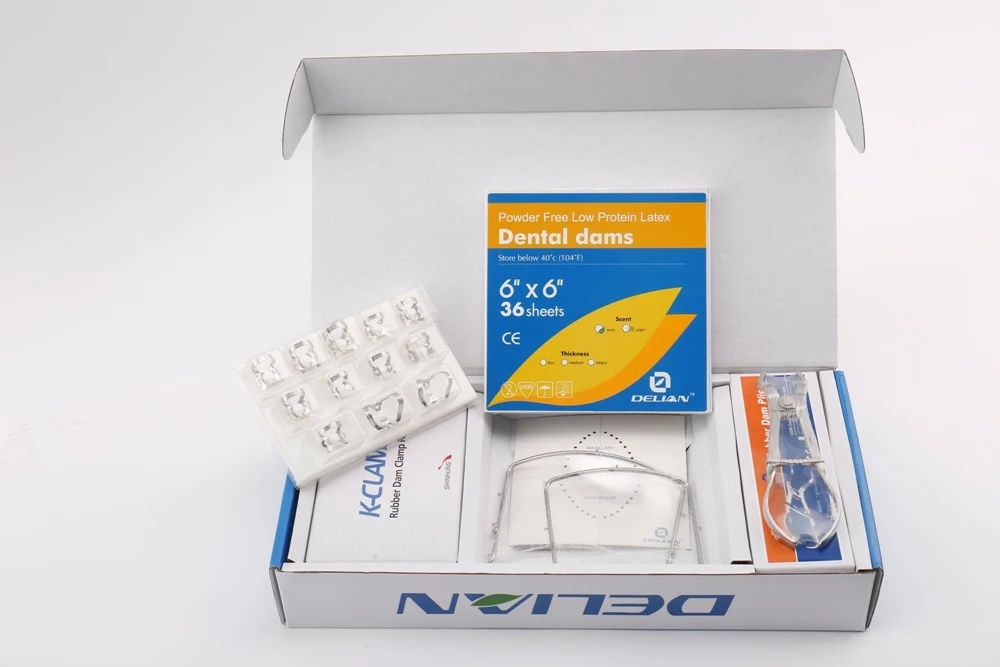 Dental Dental Rubber Dam Clamps Kit Products Dental Product